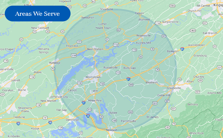 Bulls Gap map