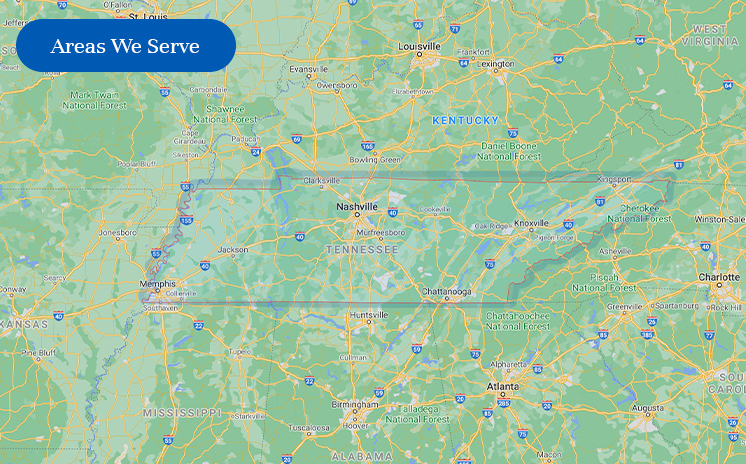 Tennessee map